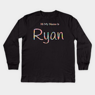 Ryan Kids Long Sleeve T-Shirt